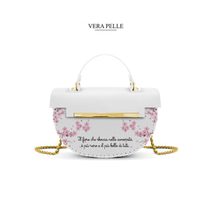 Borsa Bianca Giulia Il Fiore