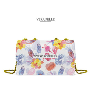 Borsa Madame Bianca Color Flowers