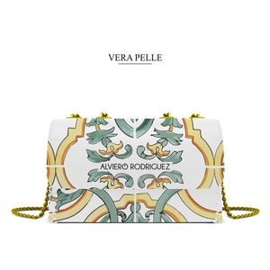 Borsa Madame Bianca Maioliche Gialle