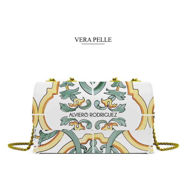 Borsa Madame Bianca Maioliche Gialle