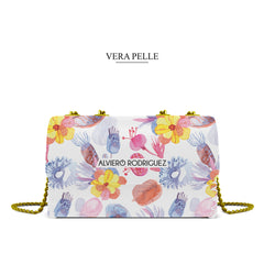 Borsa Madame Bianca Color Flowers