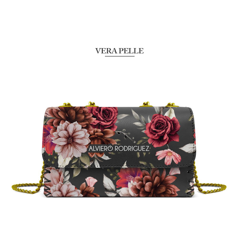 Borsa Madame Red Flowers