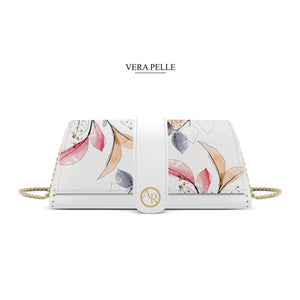 Borsa Bianca Royal Brush Leafs