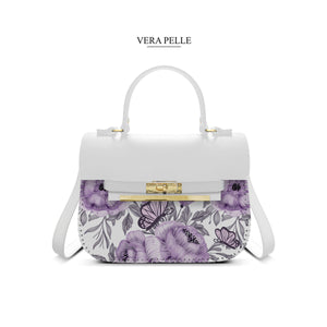 Borsa Bianca Zoe Butterfly Violet