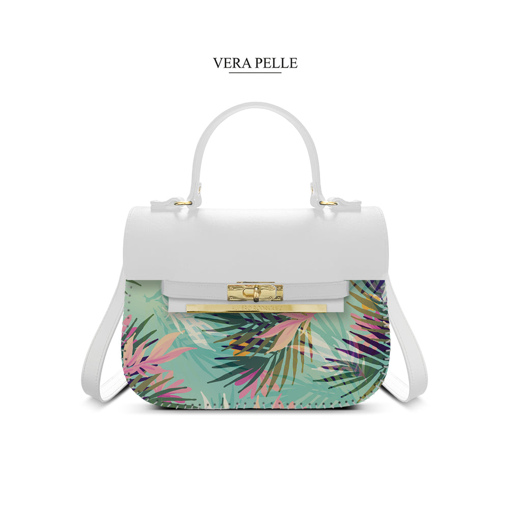 Borsa Bianca Zoe Palm Colors