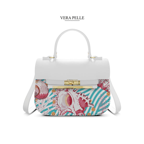 Borsa Bianca Zoe Color Shell