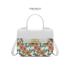 Borsa Bianca Zoe Drawn Floral