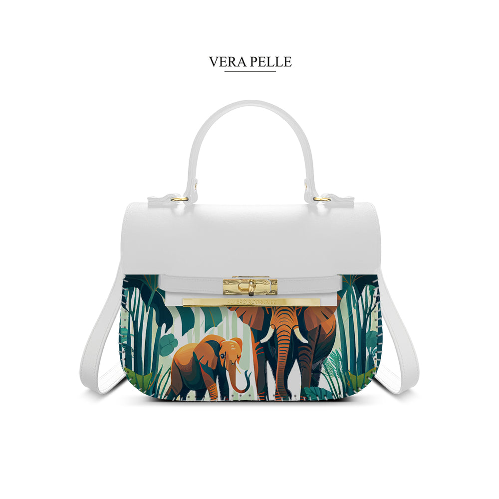 Borsa Bianca Zoe Elephant