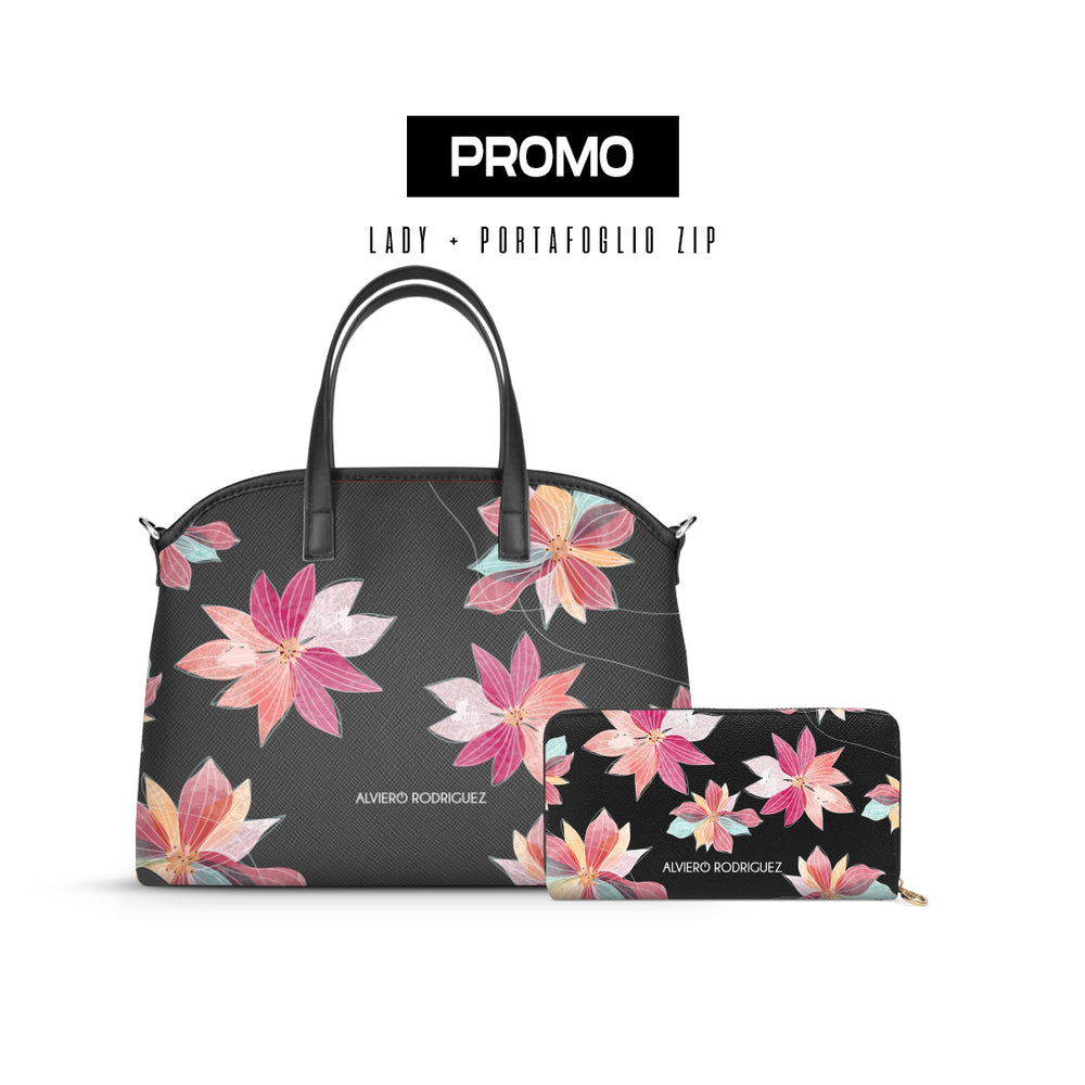 Promo Lady + Portafoglio Zip Color Winter