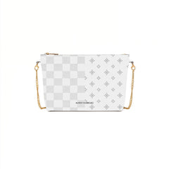 DIVA BAG BIANCA WHITE GREY