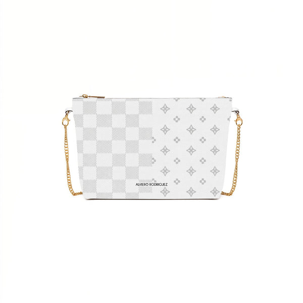 DIVA BAG BIANCA WHITE GREY