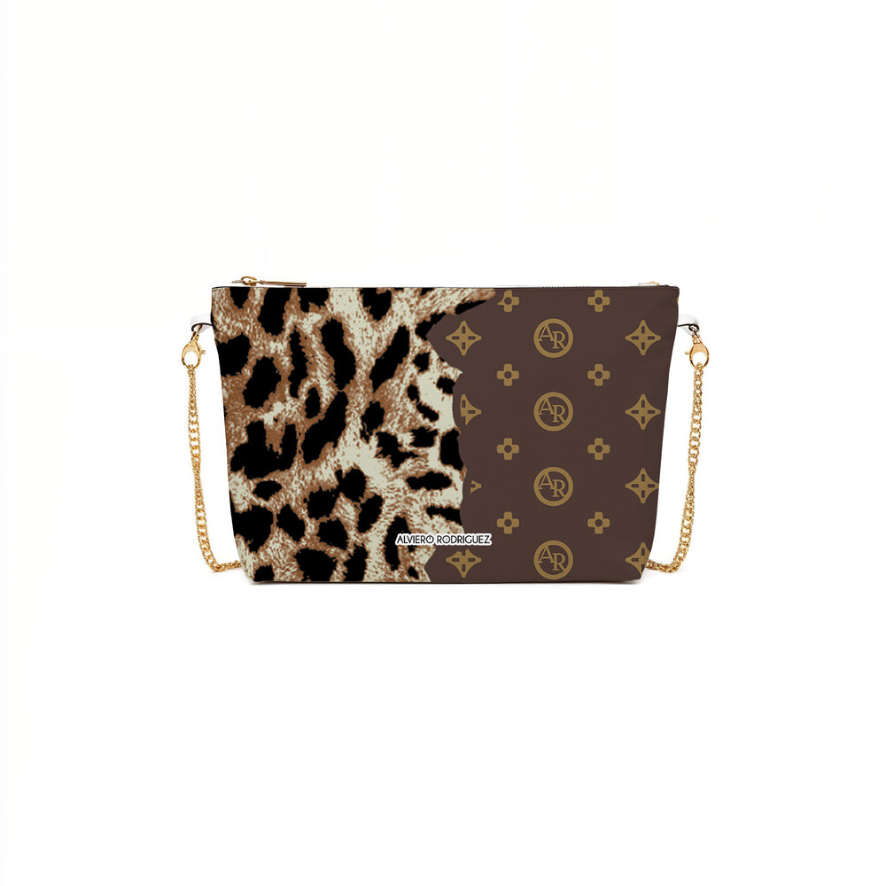 DIVA BAG LEOPARD BROWN