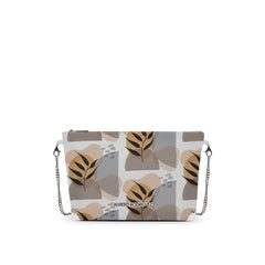 DIVA BAG BIANCA ABSTRACT PLANT