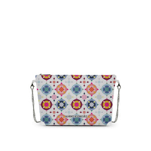 DIVA BAG BIANCA COLOR MAIOLICHE
