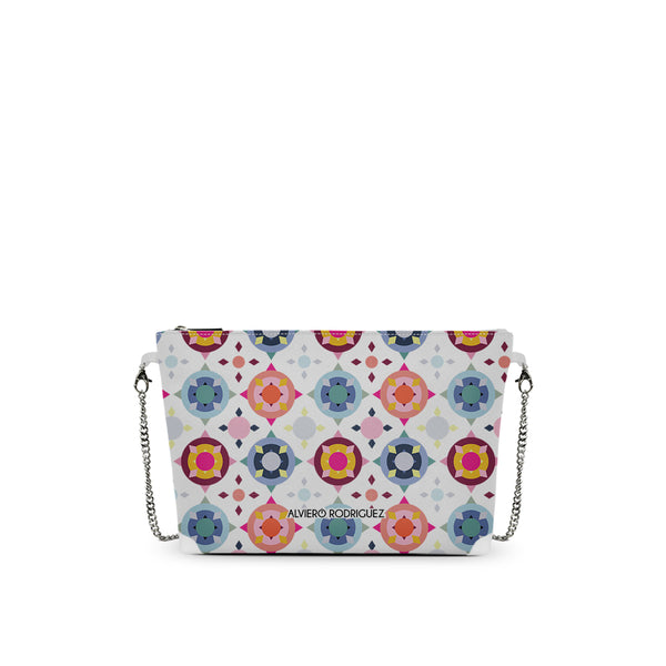 DIVA BAG BIANCA COLOR MAIOLICHE
