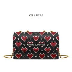 Borsa Madame Knit Hearts
