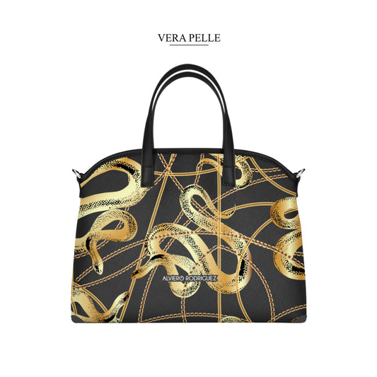 Lady Vera Pelle snake gold