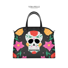 Lady Vera Pelle skull flowers