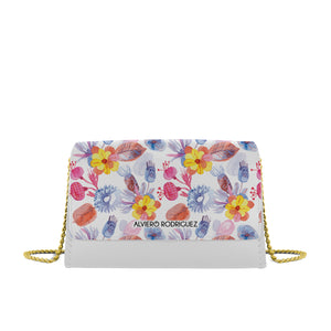 Borsa bianca Color Flower