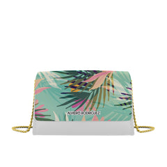 Borsa bianca Palm Colors