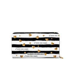 Portafogli Zip Bianco C'est la vie