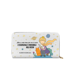 Portafogli Zip Bianco L'essenziale
