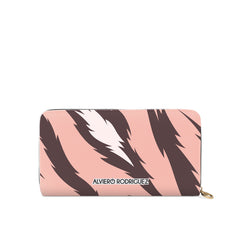 Portafogli Zip Bianco Stripes