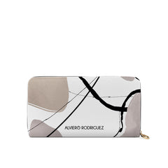 Portafogli Zip Bianco Fashion Ink