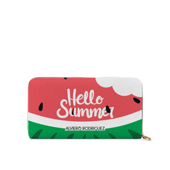 Portafogli Zip Bianco Hello Summer