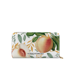 Portafogli Zip Bianco Summer Peach