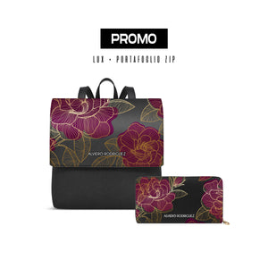 Promo Zainetto Lux + Portafoglio Zip Royal Roses