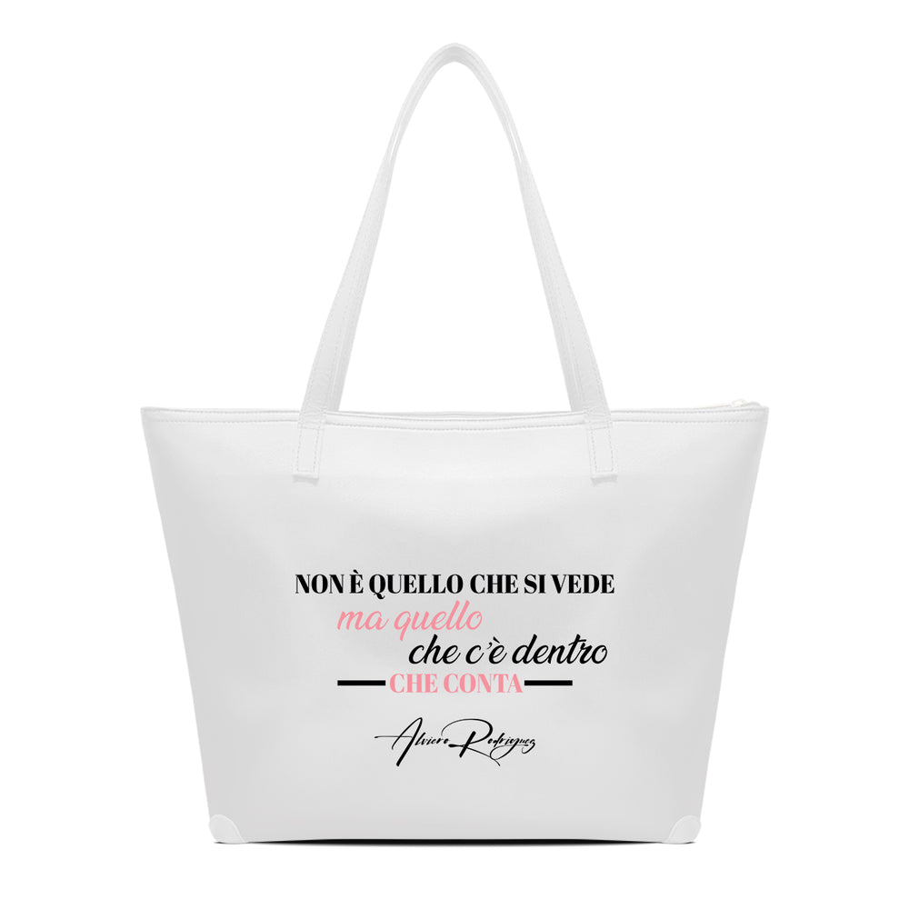 SHOPPER MAXI BIANCA NON E' QUELLO CHE