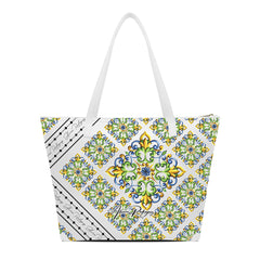 SHOPPER MAXI BIANCA HOPE MAIOLICHE