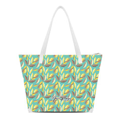 SHOPPER MAXI BIANCA SEAMLESS FLORAL