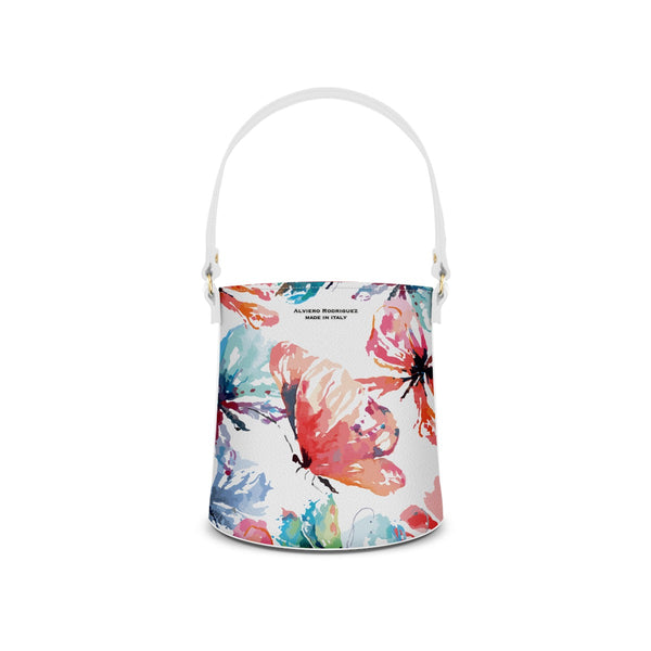 Borsa Secchiello Butterfly Watercolor