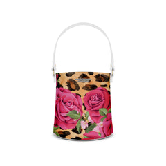 Borsa Secchiello Leopard Pink