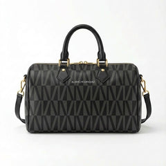BAULETTO AR NEW PATTERN GRIGIO E NERO