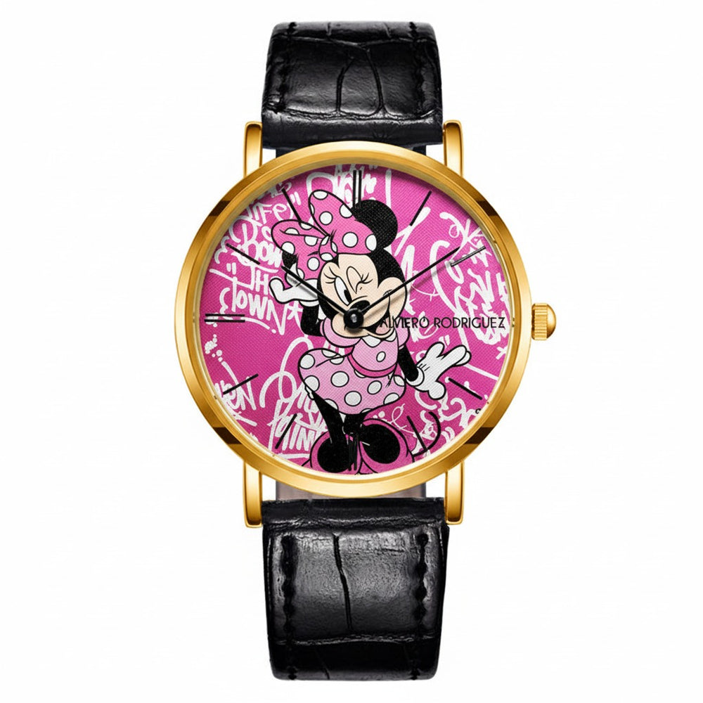 OROLOGIO MIAMI cassa oro Minnie Punk