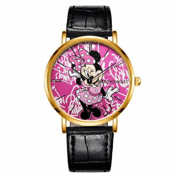 OROLOGIO MIAMI cassa oro Minnie Punk