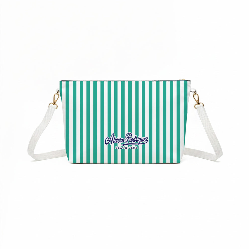 DIVA BAG NEW STRISCE VERDE SMERALDO
