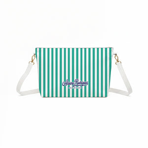 DIVA BAG NEW STRISCE VERDE SMERALDO