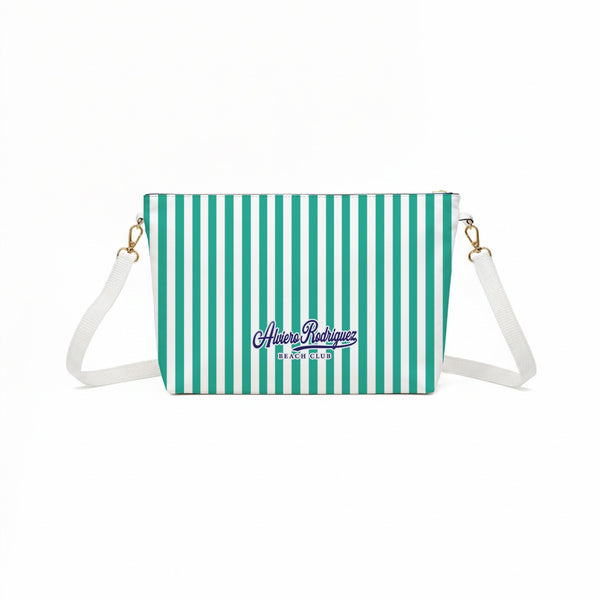 DIVA BAG NEW STRISCE VERDE SMERALDO