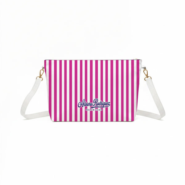 DIVA BAG NEW STRISCE FUCSIA