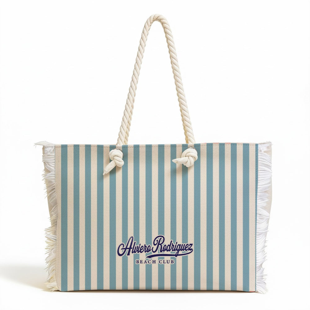 BORSA MARE BEACH CLUB STRISCE AZZURRE