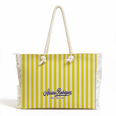 BORSA MARE BEACH CLUB STRISCE GIALLE