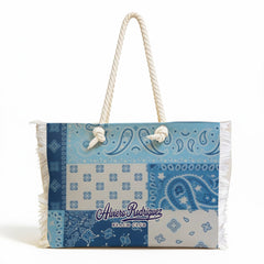 BORSA MARE BEACH CLUB BLU BANDANA