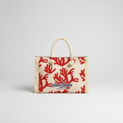 BORSA MARE MINI BEACH CORALLO