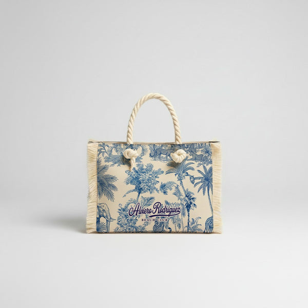 BORSA MARE MINI BEACH SAVANA BLU