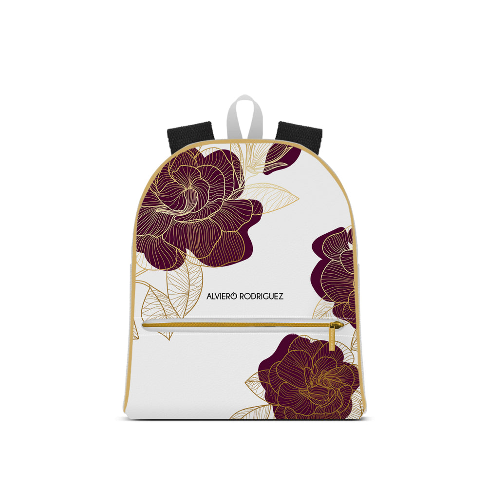 Zaino Michelle Bianco Royal Roses