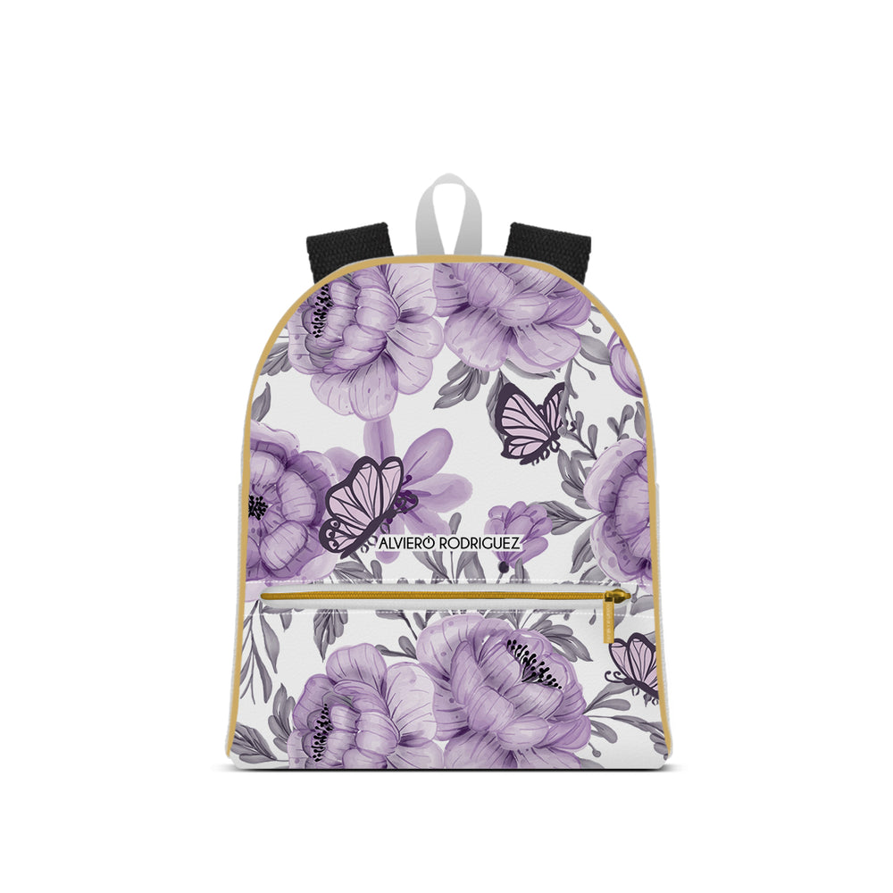 Zaino Michelle Bianco Butterfly Violet